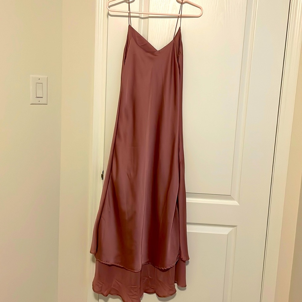 Bridesmaid/Evening gown in Satin finish